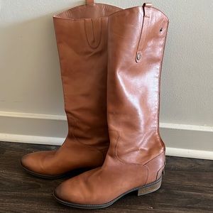 Penny Leather sz 9.5 Sam Edelman Women’s Zip-up Riding Boots, Gently Used!